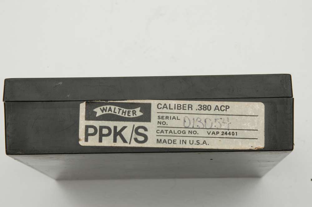 Walther PPK/S .380 acp LNIB 1982 mfg Octopussy Era Bond Cards PPK PP NO RES-img-3