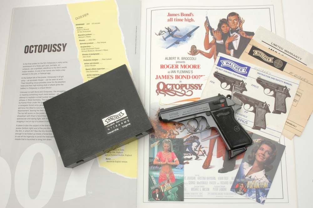 Walther PPK/S .380 acp LNIB 1982 mfg Octopussy Era Bond Cards PPK PP NO RES-img-1