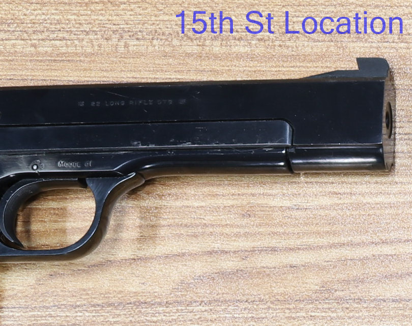 Smith & Wesson 41 .22LR 5.5" Barrel 2 Magazines-img-2