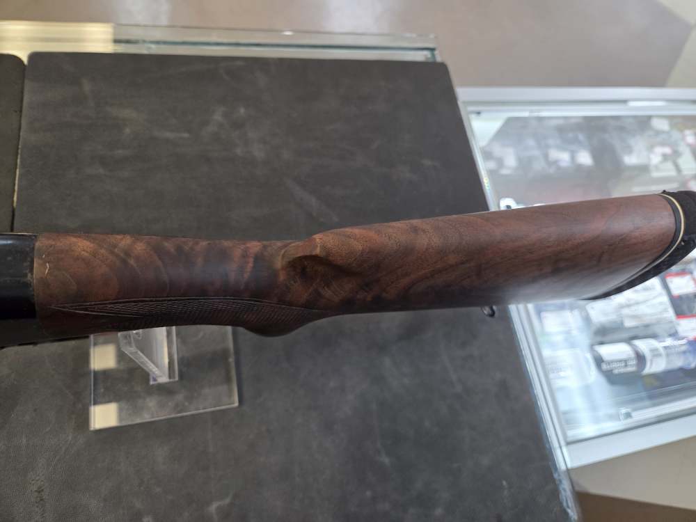 ITHACA MAG 10 SEMI AUTO SHOTGUN INCREDIBLE WOOD -img-2
