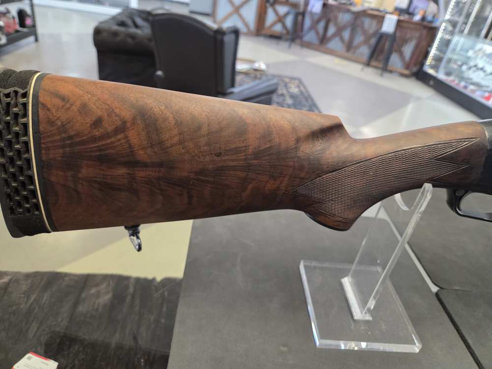 ITHACA MAG 10 SEMI AUTO SHOTGUN INCREDIBLE WOOD -img-1