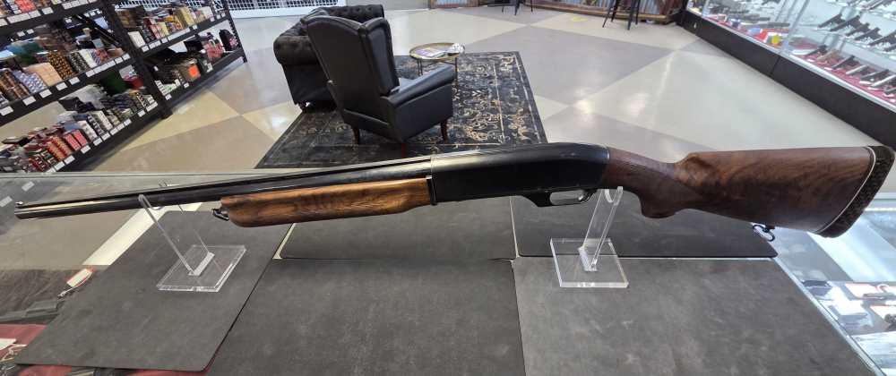 ITHACA MAG 10 SEMI AUTO SHOTGUN INCREDIBLE WOOD -img-16
