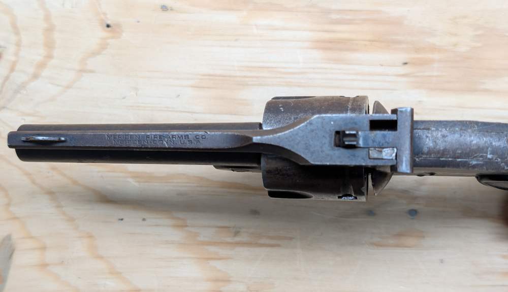 Meriden Fire Arms Co. Top Break 38 S&W 3¼"Barrel Parts & Repair Only C&R OK-img-8