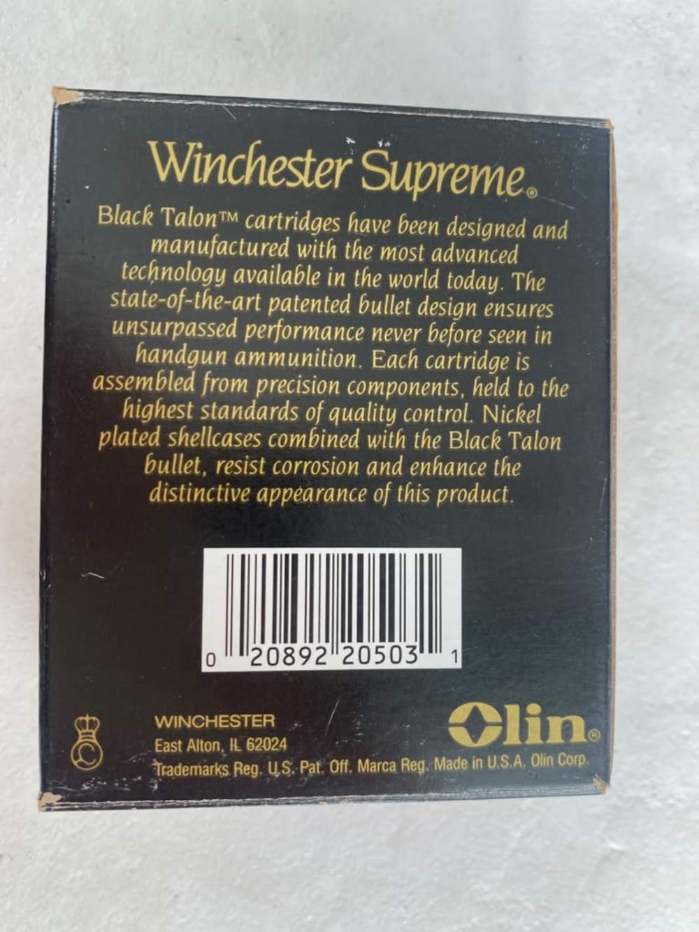 Winchester Black Talon 40 S&W - 20 Rounds SXT Rare-img-3