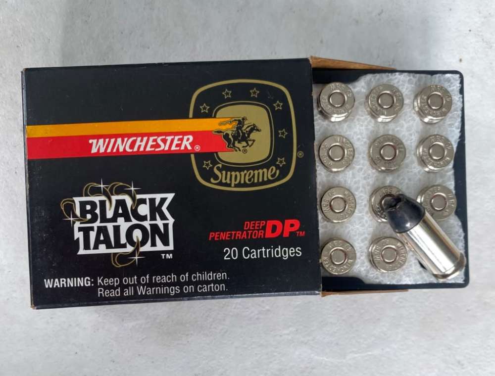 Winchester Black Talon 40 S&W - 20 Rounds SXT Rare-img-0