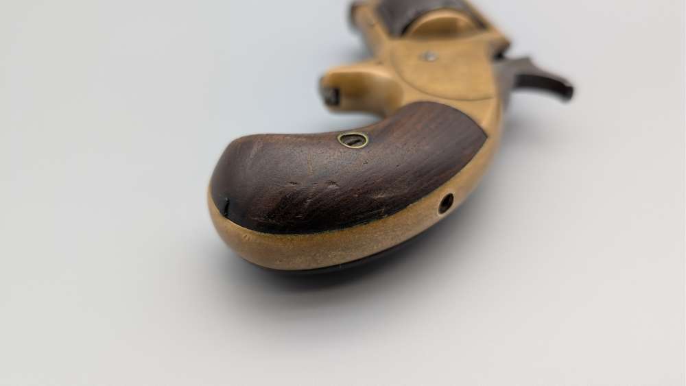 US Whitneyville Revolver No. 1-1/2 .32 Rimfire Circa 1875 Civil War Era-img-3