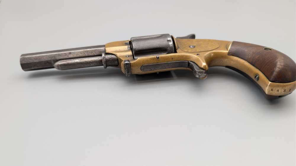 US Whitneyville Revolver No. 1-1/2 .32 Rimfire Circa 1875 Civil War Era-img-5