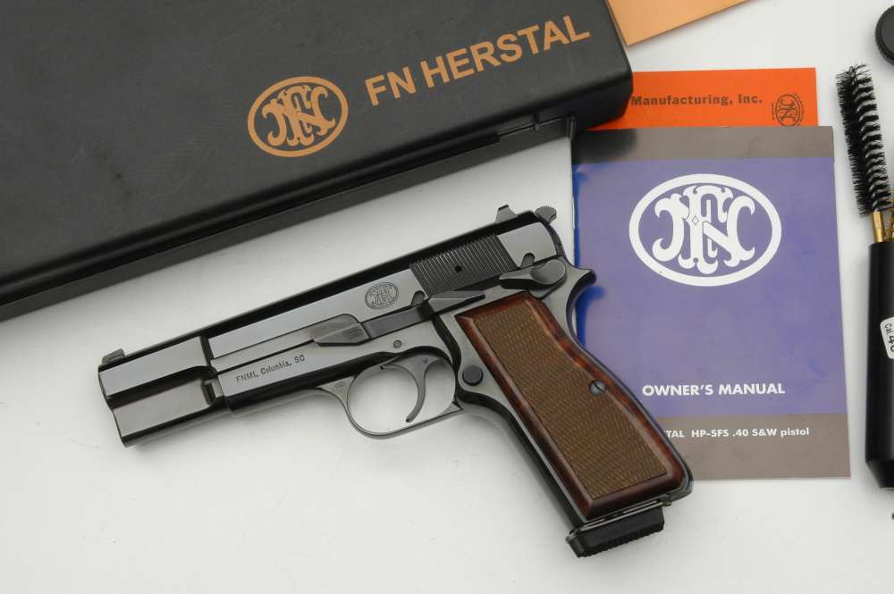 FN Herstal Browning Hi Power MK III SFS .40 S&W Mint! NOS 2003 mfg. Belgium-img-0