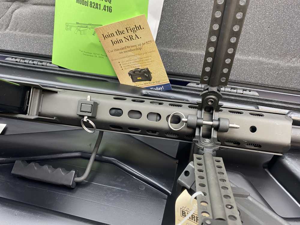 LIKE NEW Barret 82A1 82 A1 50BMG Black 30" *LEGENDARY SNIPER RIFLE* Awesome-img-42