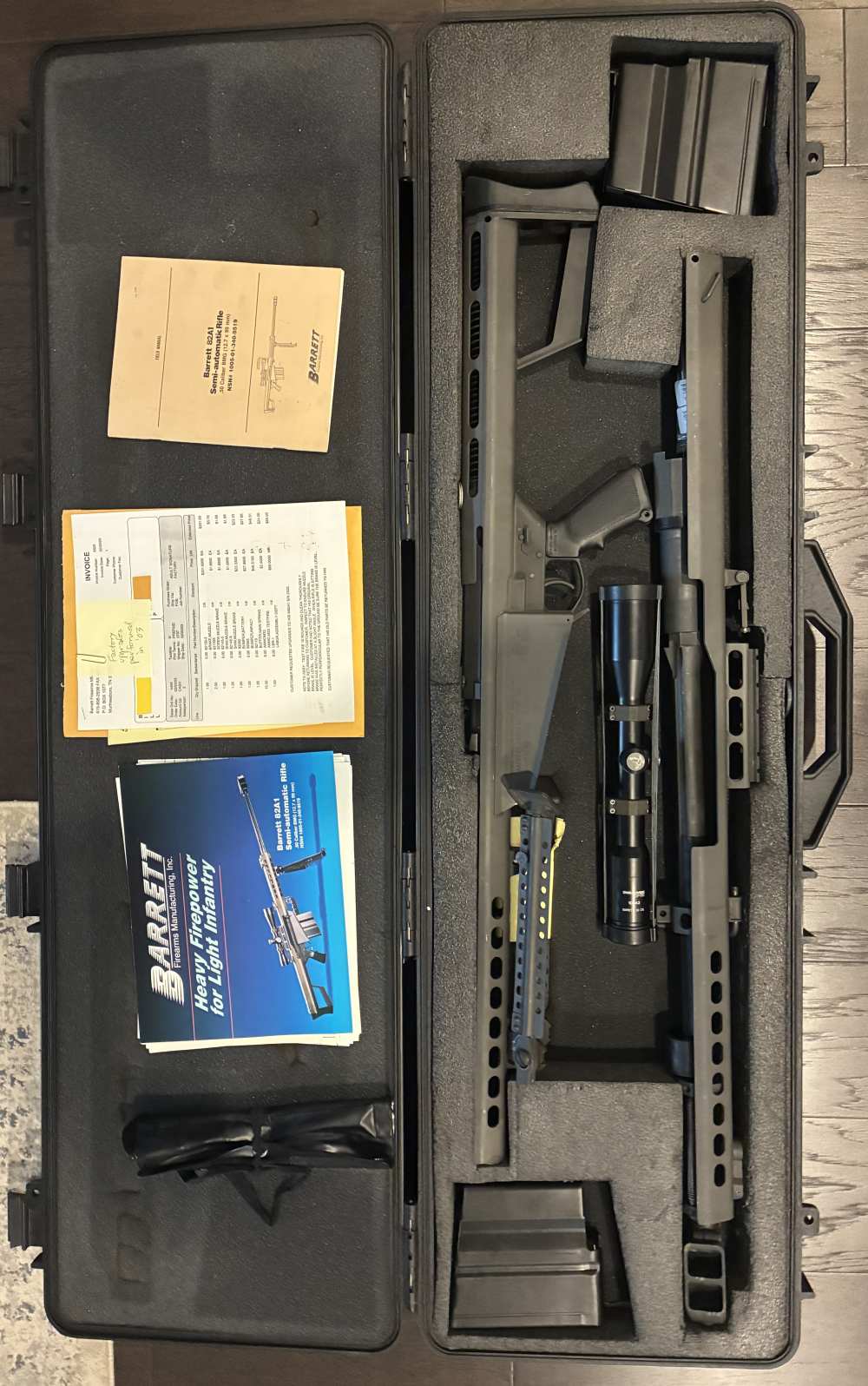 Barrett M82A1 with Swarovski scope -img-2
