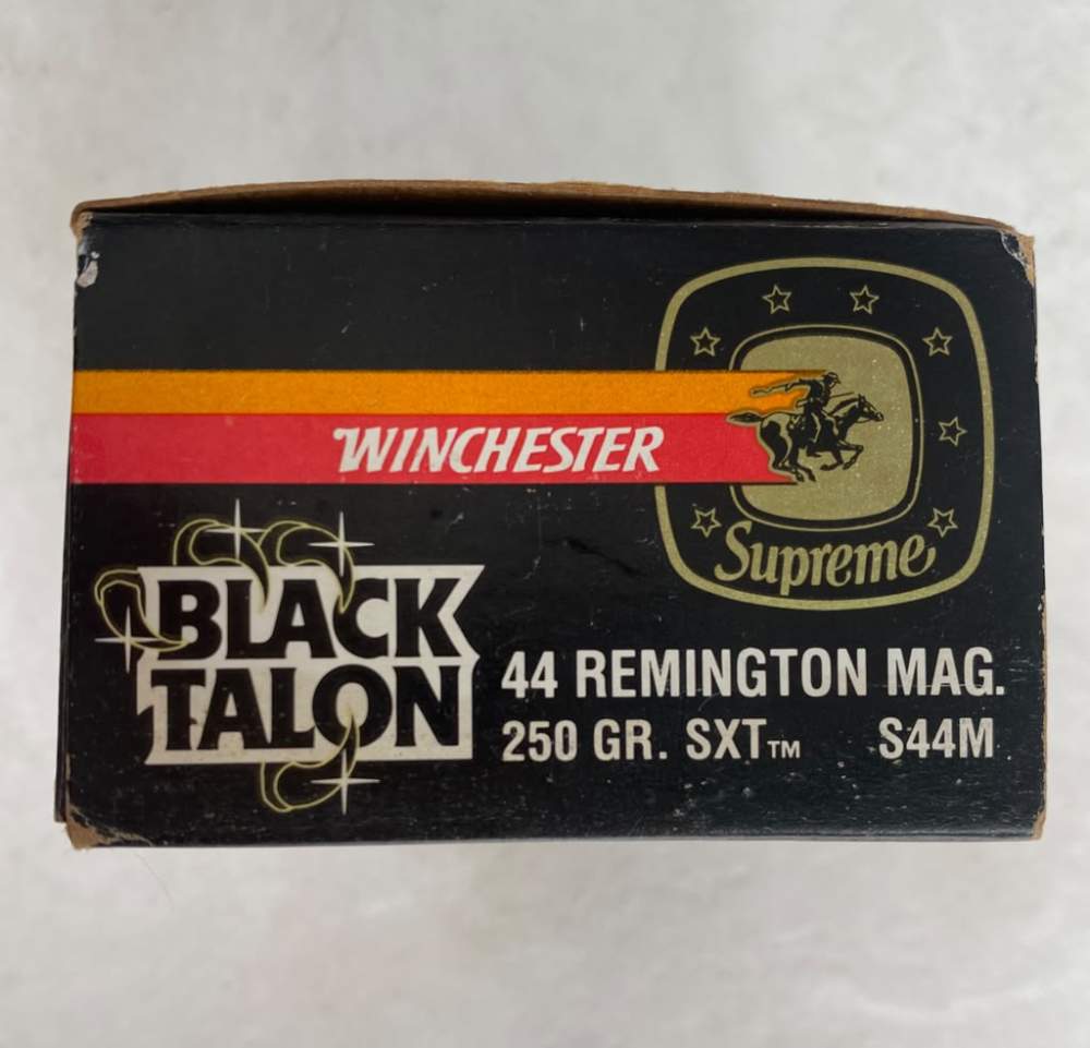 Winchester Black Talon 44 Magnum - 20 Rounds SXT Rare-img-2