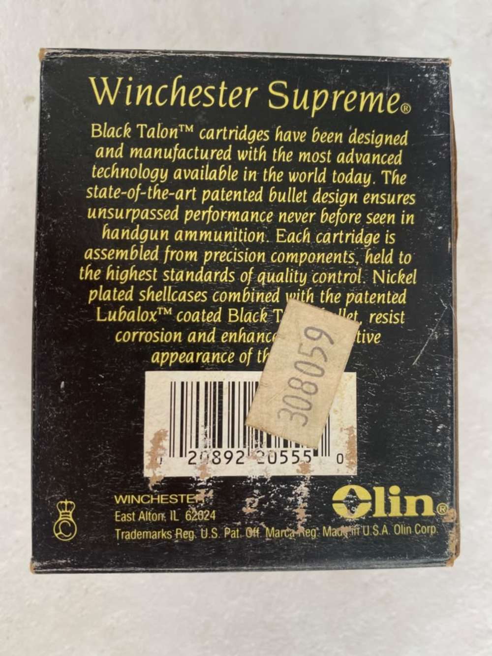 Winchester Black Talon 44 Magnum - 20 Rounds SXT Rare-img-3
