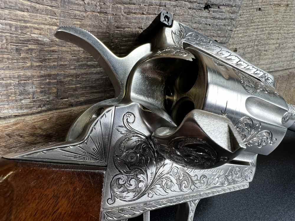 STUNNING Custom Engraved E.F. Phelps Heritage I .45-70 Govt Revolver-img-6