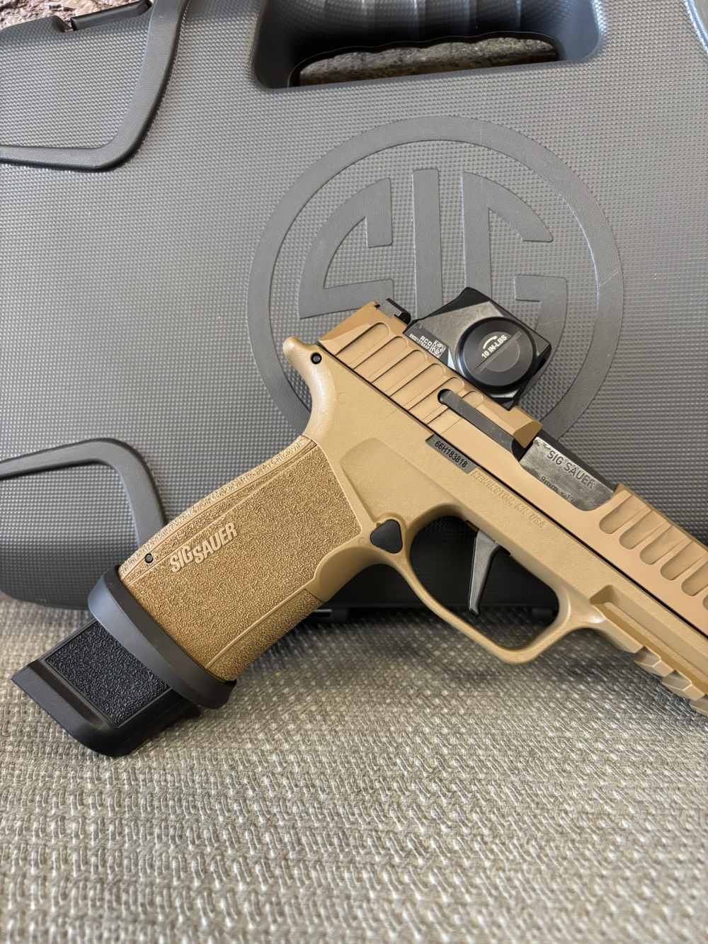 Sig Sauer P365 XF Semi Auto 9mm Pistol W/ Sig RCD Red Dot-img-4