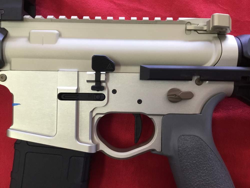 Custom Q Sugar Weasel 13” upper 300 BLK, Zeus Arms Artemis lower NEW-img-3