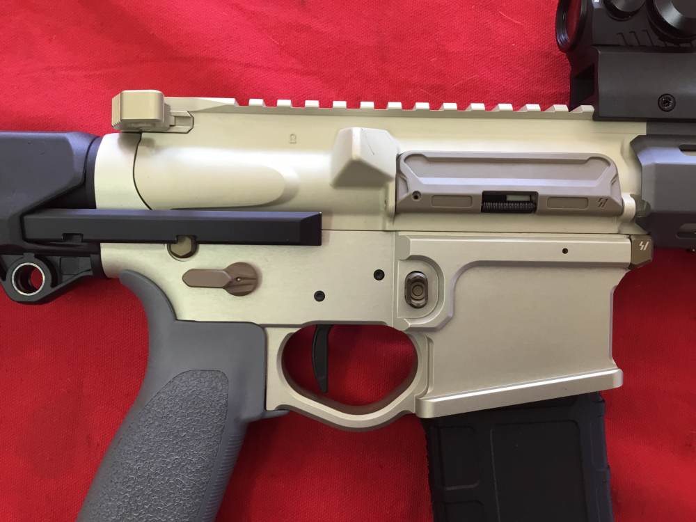 Custom Q Sugar Weasel 13” upper 300 BLK, Zeus Arms Artemis lower NEW-img-4
