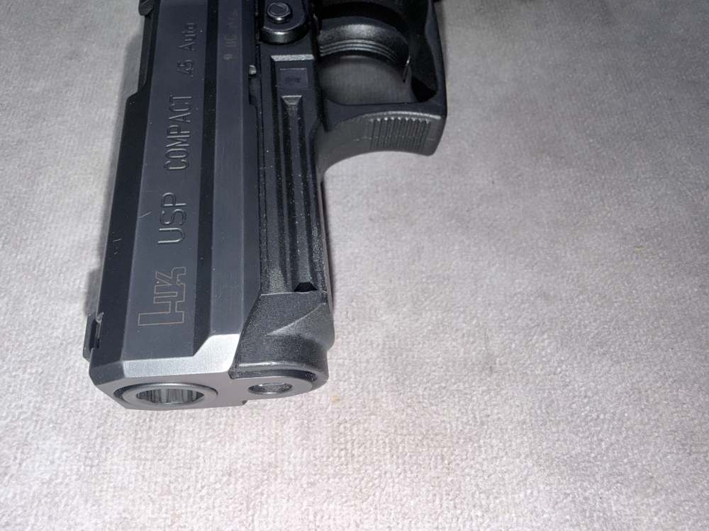 USED! HK HECKLER & KOCH USP45 COMPACT 45 ACP PISTOL ORIG CASE 2 MAGS USPC -img-6