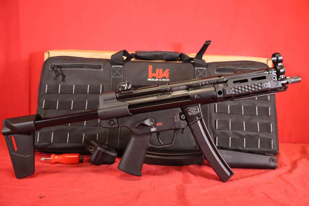 HK SP5 9mm Midwest Handguard Magpul Brace-img-1