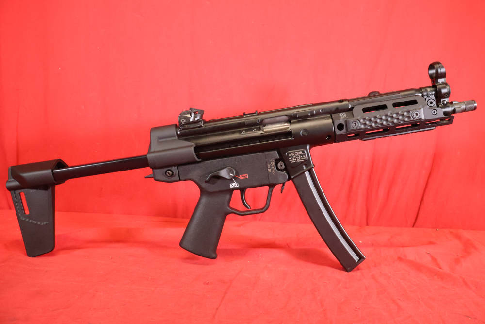 HK SP5 9mm Midwest Handguard Magpul Brace-img-3