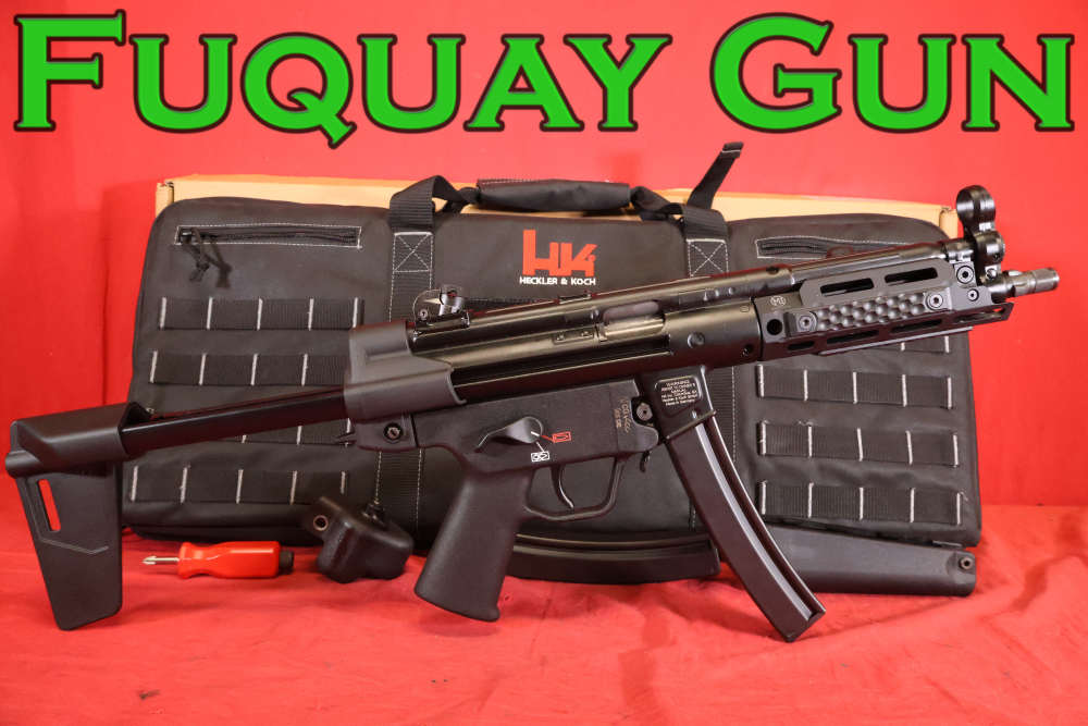 HK SP5 9mm Midwest Handguard Magpul Brace-img-0