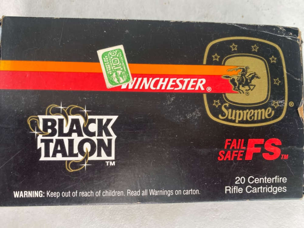 Winchester Black Talon .30-06 Springfield - 20 Rounds FST Rare-img-2