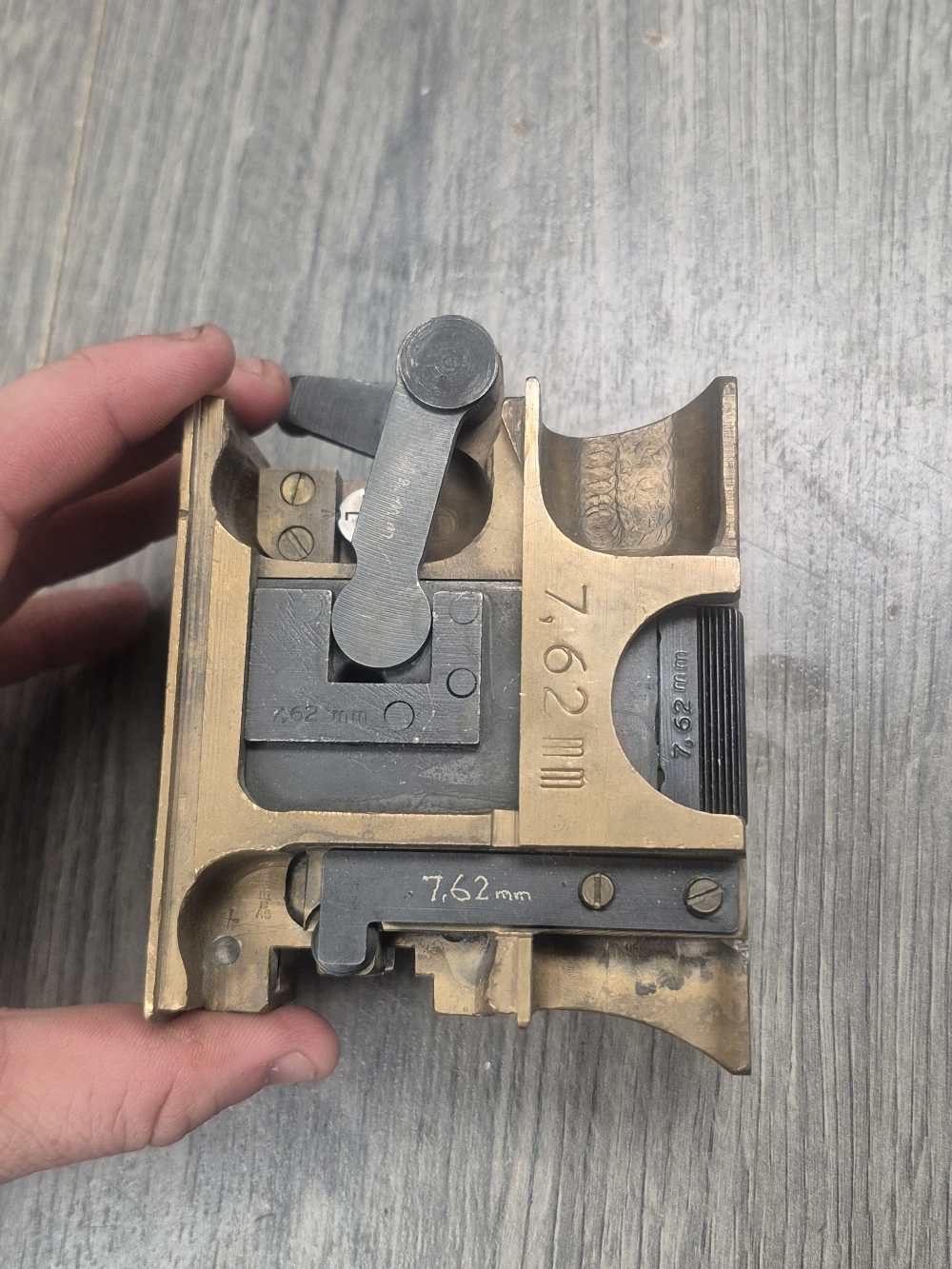 PENNY! VERY RARE VICKERS MACHINE GUN 308 CONVERSION KIT 7.62 NATO SA 1960S-img-9