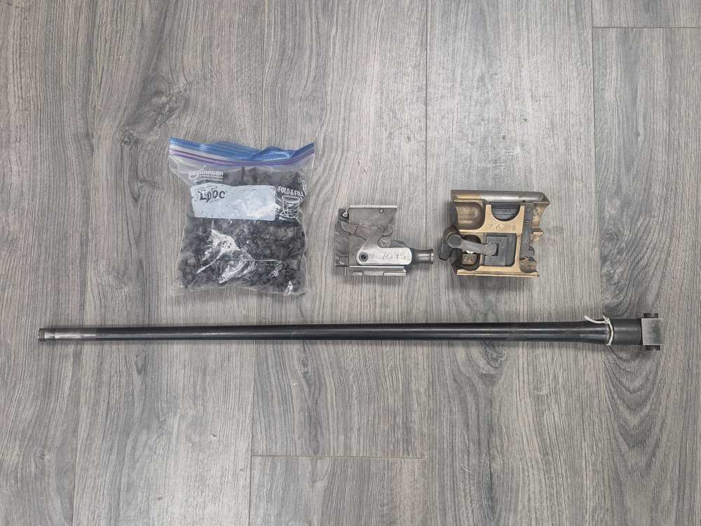 PENNY! VERY RARE VICKERS MACHINE GUN 308 CONVERSION KIT 7.62 NATO SA 1960S-img-0