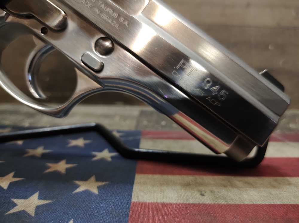 HARD TO FIND EXCEL COND TAURUS PT-945 .45Acp  4.3"Brl w/Mag & Night Sights!-img-27