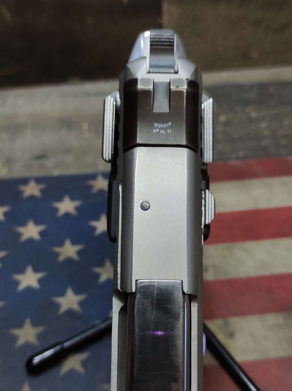 HARD TO FIND EXCEL COND TAURUS PT-945 .45Acp  4.3"Brl w/Mag & Night Sights!-img-22