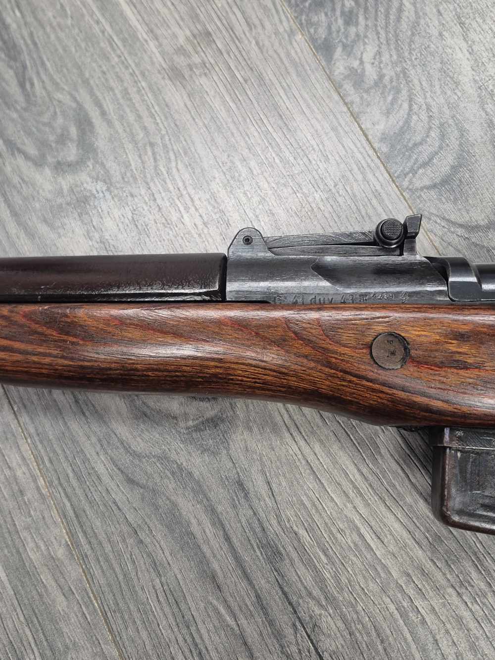 PENNY! VERY FINE WALTHER G41 GEWEHR 8MM MAUSER MATCHING DUV 43 WW2 GEW K98-img-25