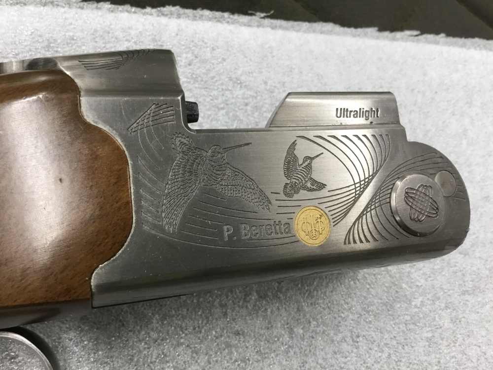 BERETTA UltraLight - 12ga/28" - VG Cond, w/og Box+Acc, Engraved w/inlay-img-10