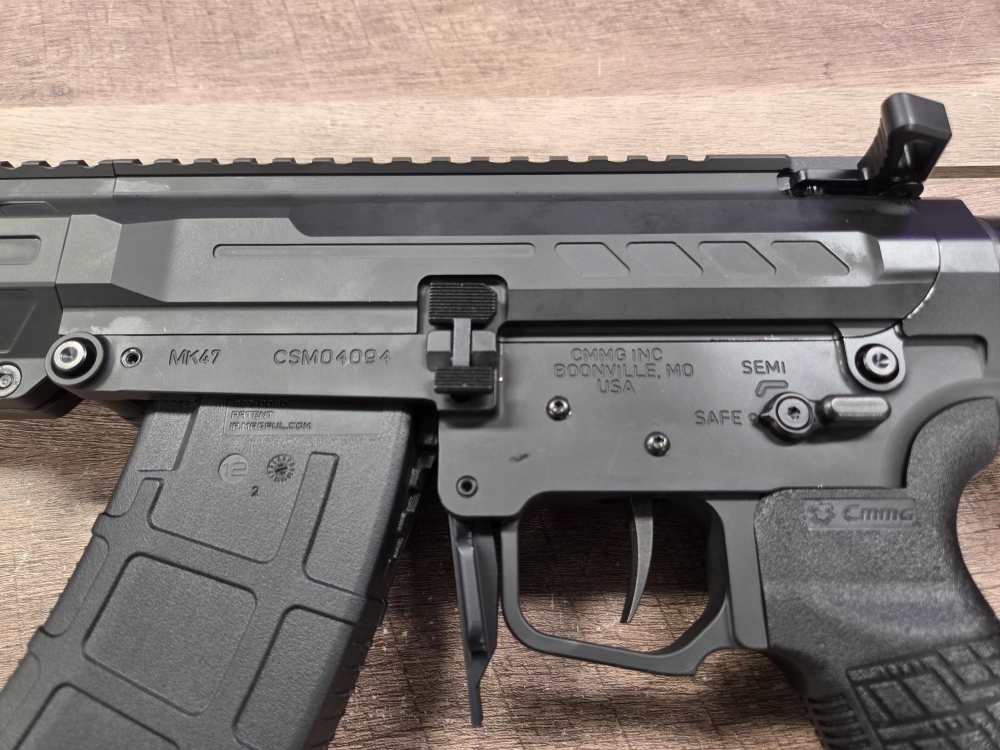PRE-OWNED - CMMG Mk47 Banshee 7.62x39 76AFE0A-AB 12.5" BARR Armor Black NFA-img-8