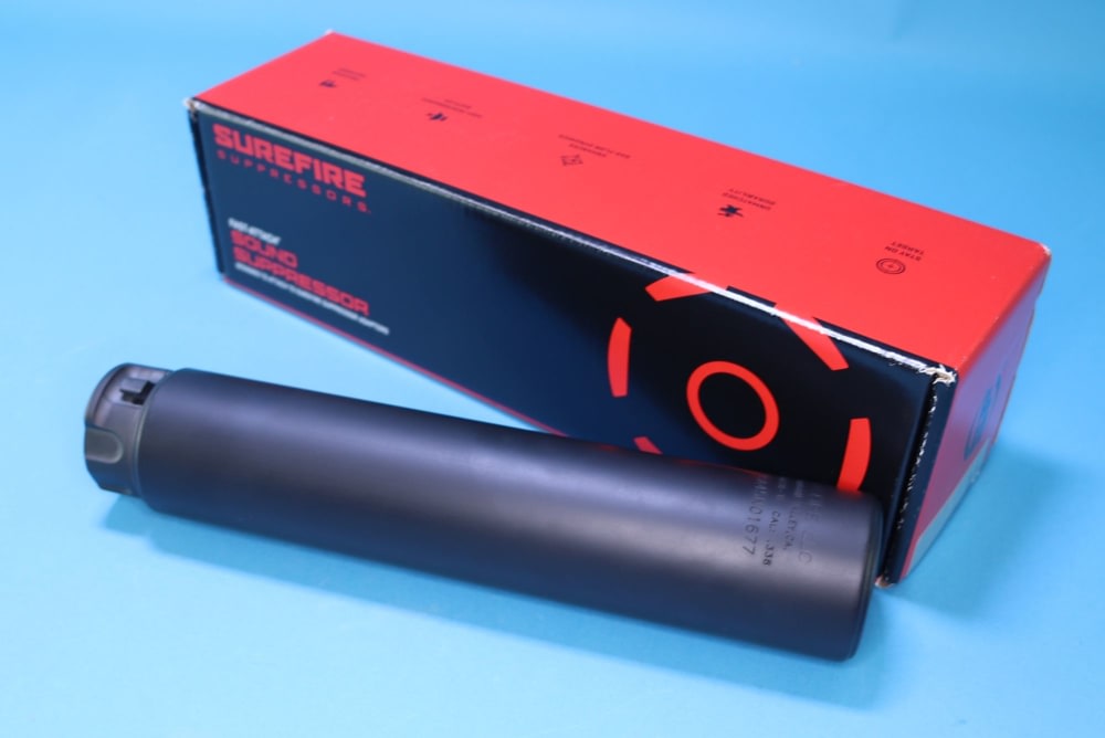 Surefire Socom 338-TI Titanium Series Fast-Attach Sound Suppressor -img-0