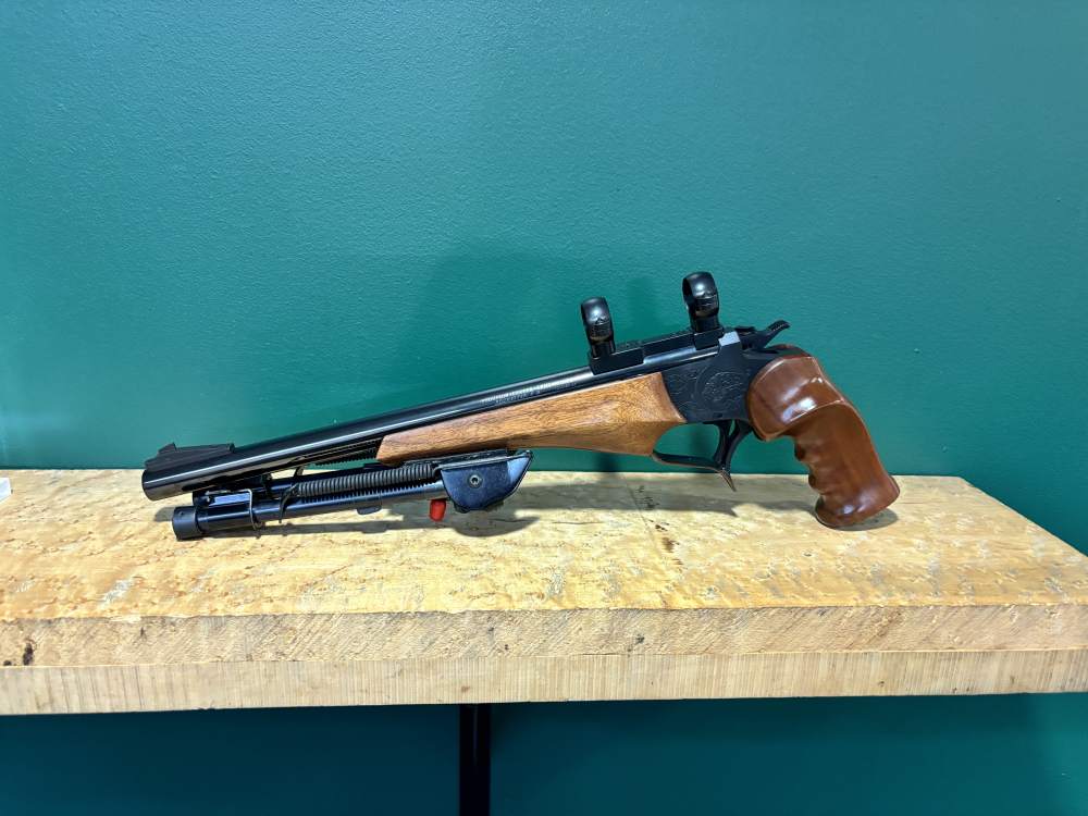 Thompson Center Encore Pistol .223 Rem 14" Blued Wood Stock -img-0