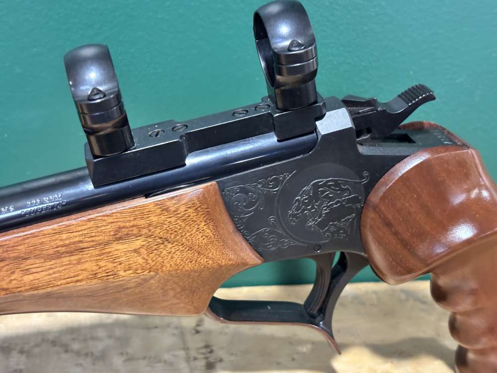 Thompson Center Encore Pistol .223 Rem 14" Blued Wood Stock -img-2