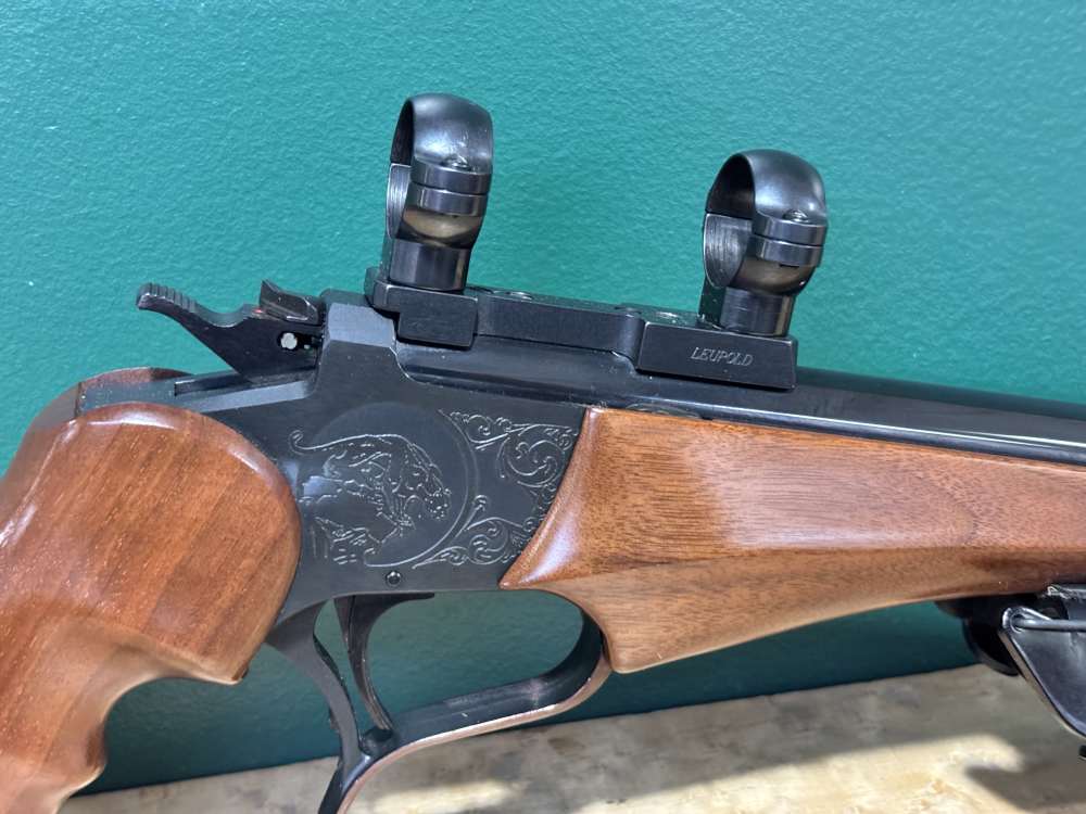 Thompson Center Encore Pistol .223 Rem 14" Blued Wood Stock -img-9