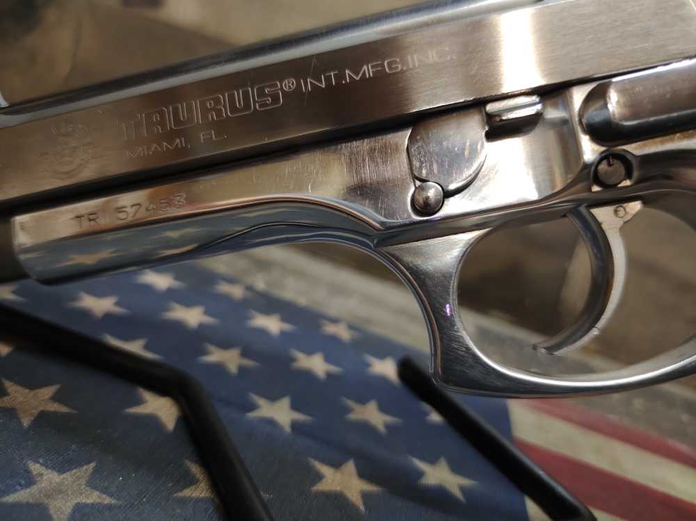 LOOK! GREAT COND TAURUS PT-99 AFS STAINLESS 9mm 5"Brl w/Mag 15+1 PENNY NR! -img-7