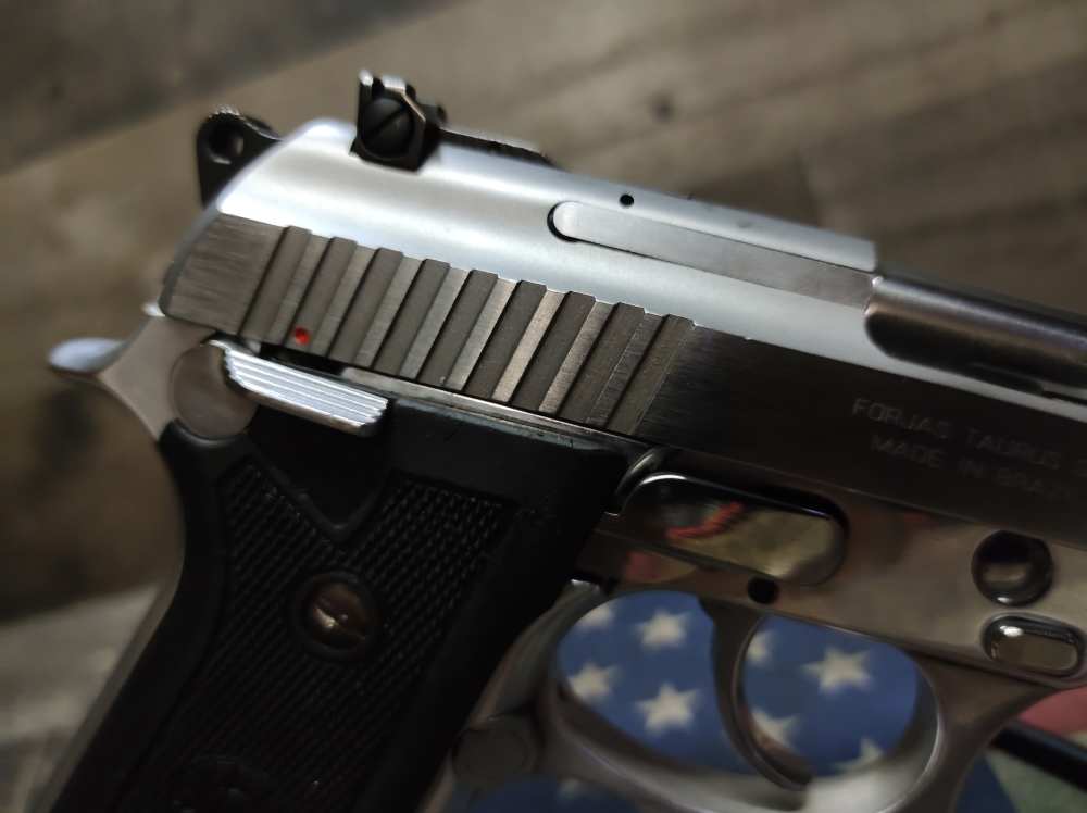 LOOK! GREAT COND TAURUS PT-99 AFS STAINLESS 9mm 5"Brl w/Mag 15+1 PENNY NR! -img-36