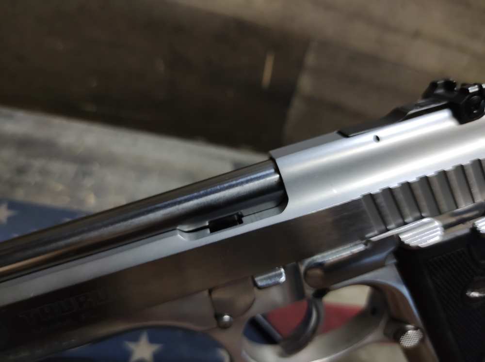 LOOK! GREAT COND TAURUS PT-99 AFS STAINLESS 9mm 5"Brl w/Mag 15+1 PENNY NR! -img-14