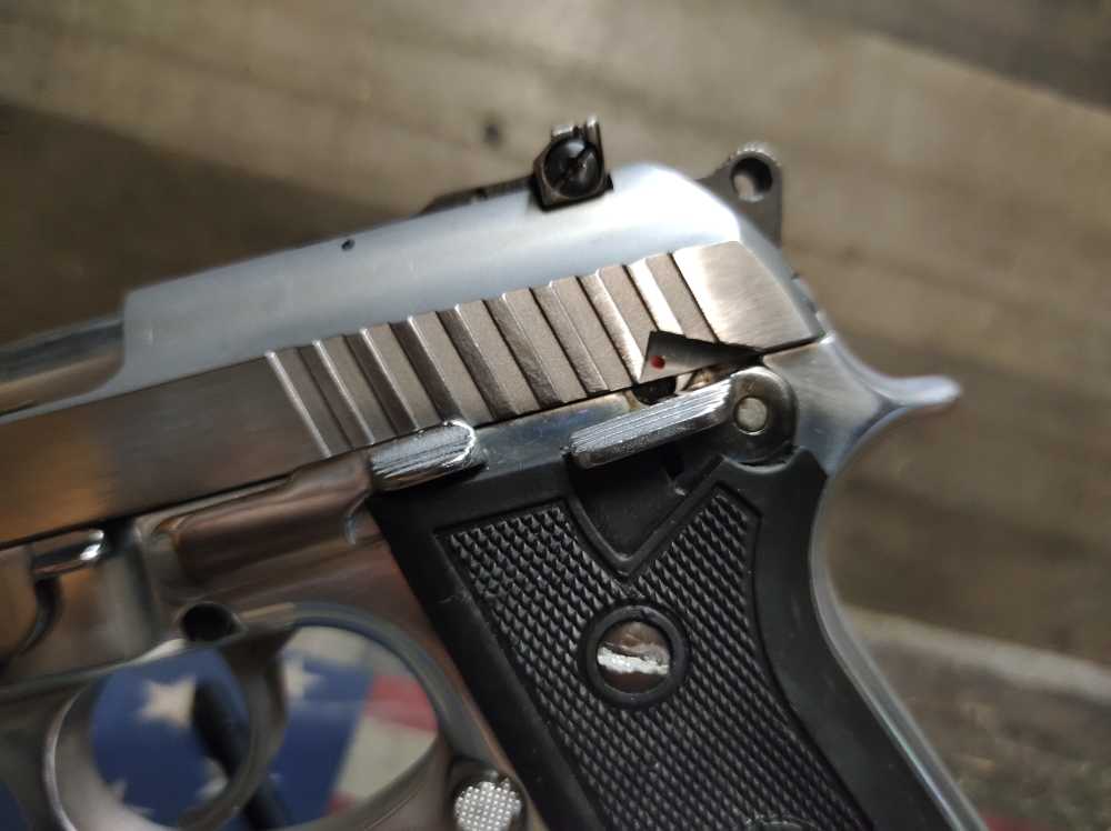 LOOK! GREAT COND TAURUS PT-99 AFS STAINLESS 9mm 5"Brl w/Mag 15+1 PENNY NR! -img-16