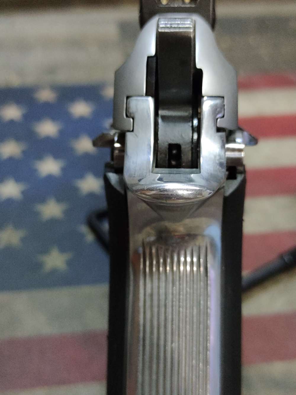 LOOK! GREAT COND TAURUS PT-99 AFS STAINLESS 9mm 5"Brl w/Mag 15+1 PENNY NR! -img-26