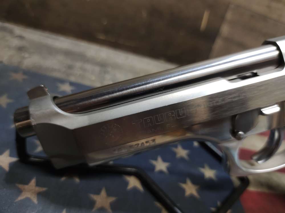 LOOK! GREAT COND TAURUS PT-99 AFS STAINLESS 9mm 5"Brl w/Mag 15+1 PENNY NR! -img-13