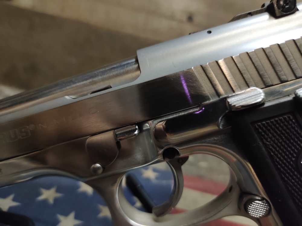 LOOK! GREAT COND TAURUS PT-99 AFS STAINLESS 9mm 5"Brl w/Mag 15+1 PENNY NR! -img-10