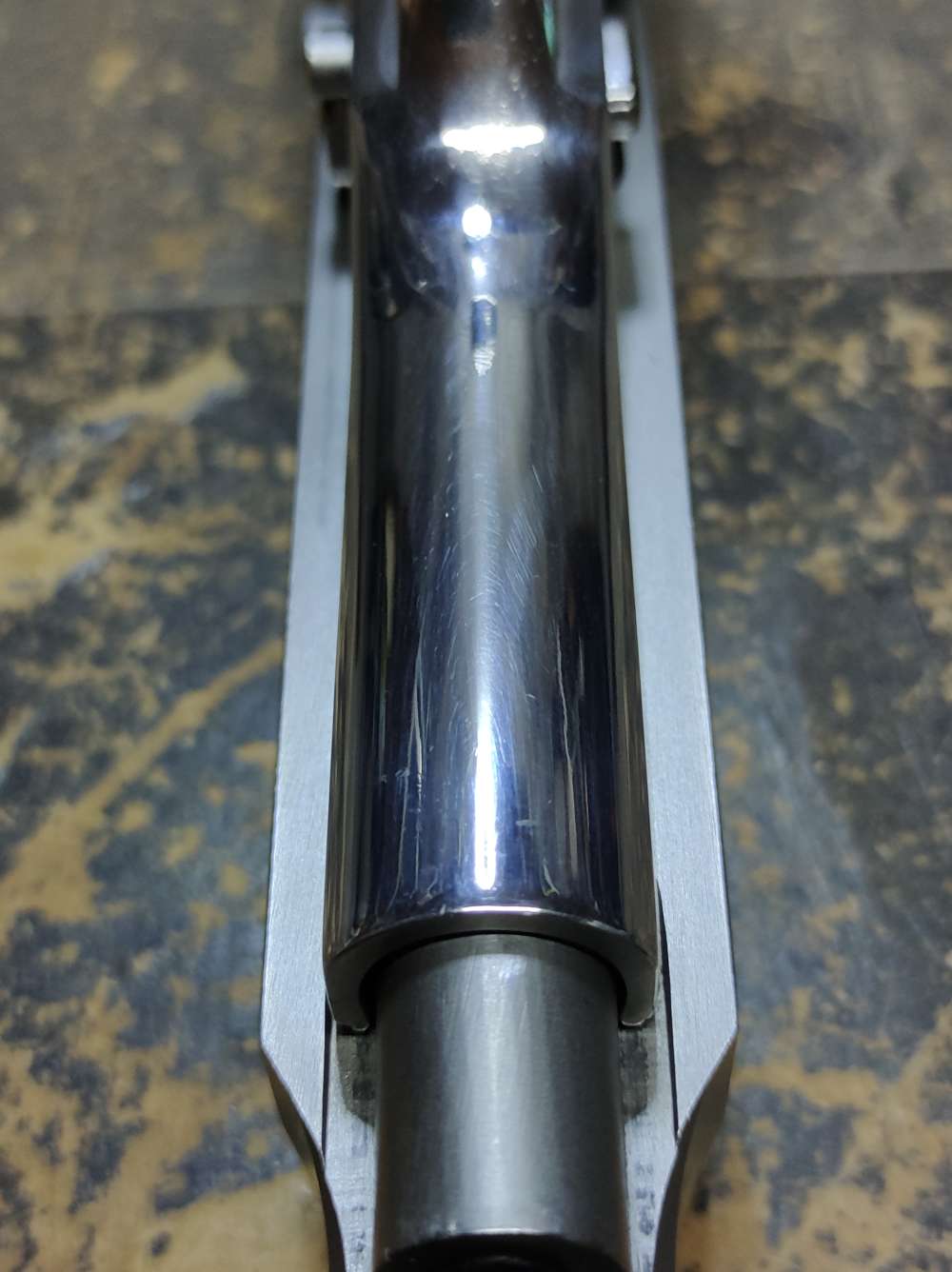 LOOK! GREAT COND TAURUS PT-99 AFS STAINLESS 9mm 5"Brl w/Mag 15+1 PENNY NR! -img-44