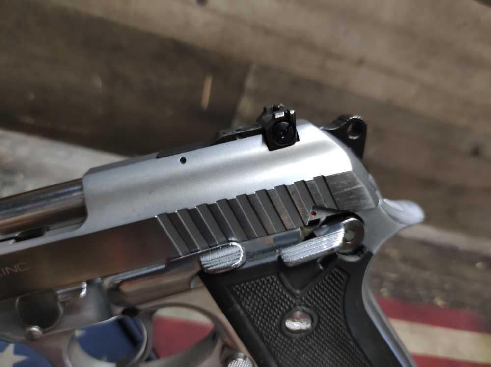 LOOK! GREAT COND TAURUS PT-99 AFS STAINLESS 9mm 5"Brl w/Mag 15+1 PENNY NR! -img-15