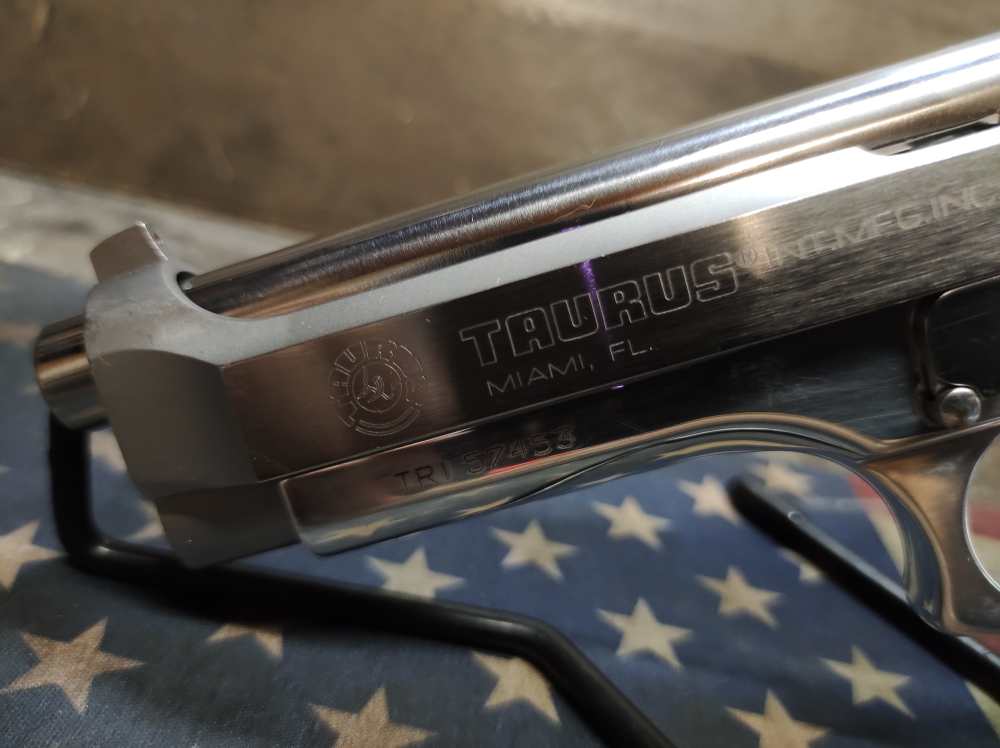 LOOK! GREAT COND TAURUS PT-99 AFS STAINLESS 9mm 5"Brl w/Mag 15+1 PENNY NR! -img-12