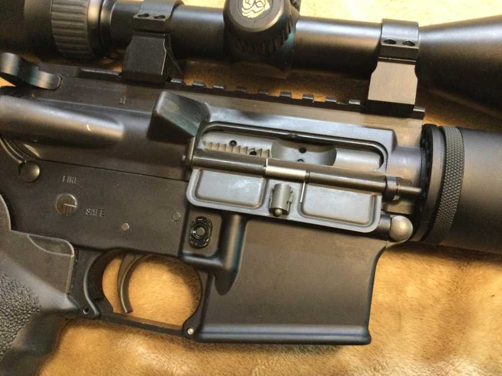 BUSHMASTER V-MATCH COMPETITION SEMI-AUTO RIFLE in 5.56mm NATO Cal. W/SCOPE-img-25