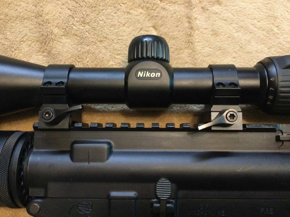 BUSHMASTER V-MATCH COMPETITION SEMI-AUTO RIFLE in 5.56mm NATO Cal. W/SCOPE-img-9