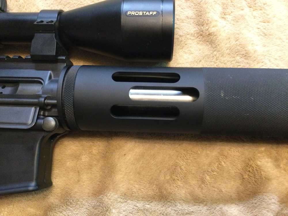BUSHMASTER V-MATCH COMPETITION SEMI-AUTO RIFLE in 5.56mm NATO Cal. W/SCOPE-img-21