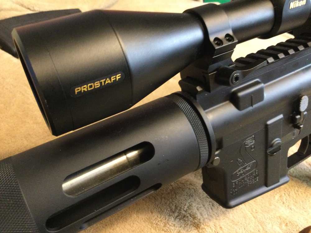 BUSHMASTER V-MATCH COMPETITION SEMI-AUTO RIFLE in 5.56mm NATO Cal. W/SCOPE-img-45